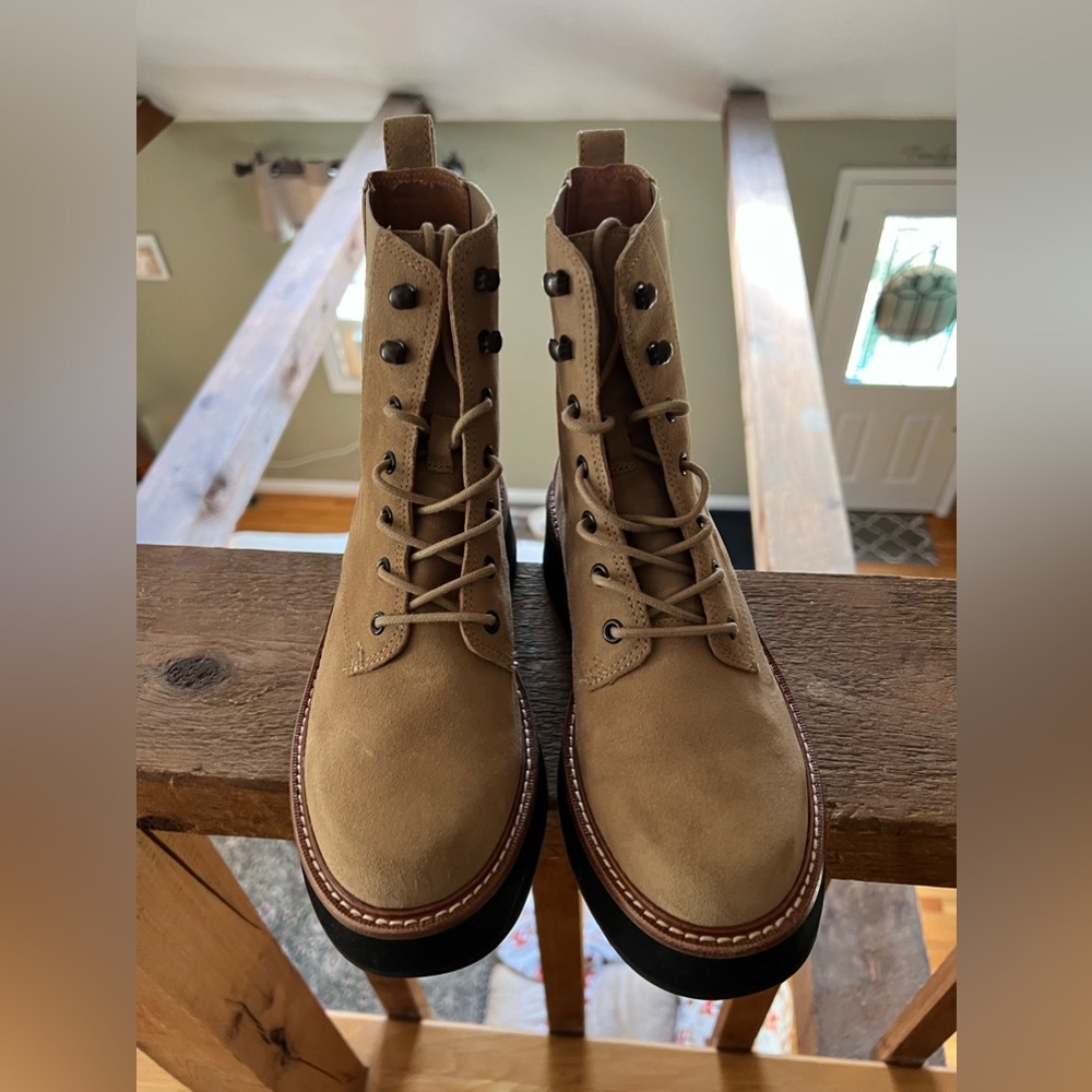 Madewell combat boots